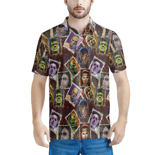 Movie Monsters Polo T-shirt