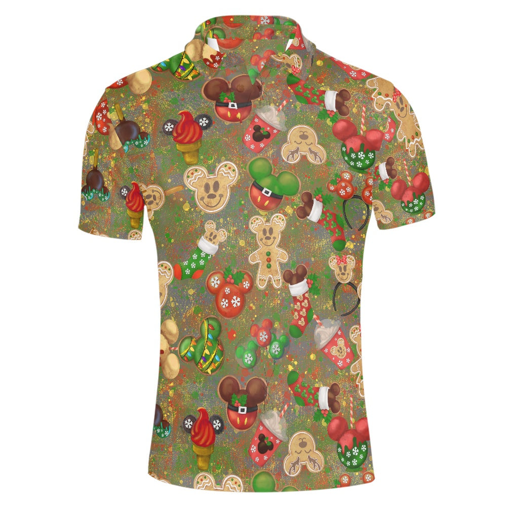 Christmas Cookies Polo T-shirt