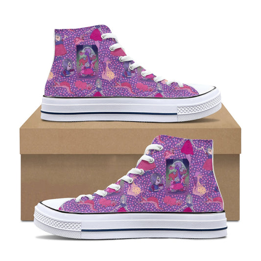 Mad Madam High Top Canvas Shoes