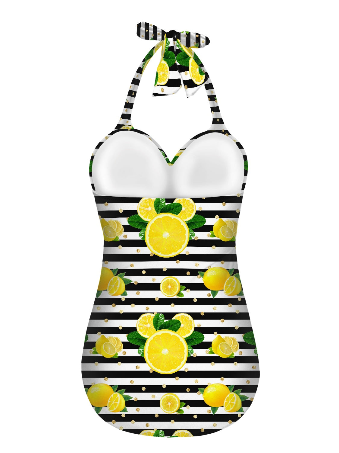 Lemon Squeezie Strappy one piece