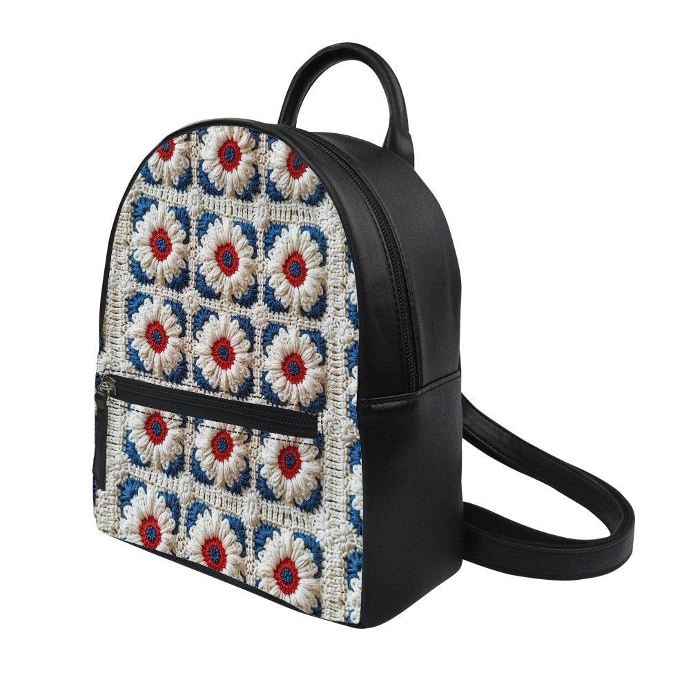 RWB Granny Squares Small Backpack