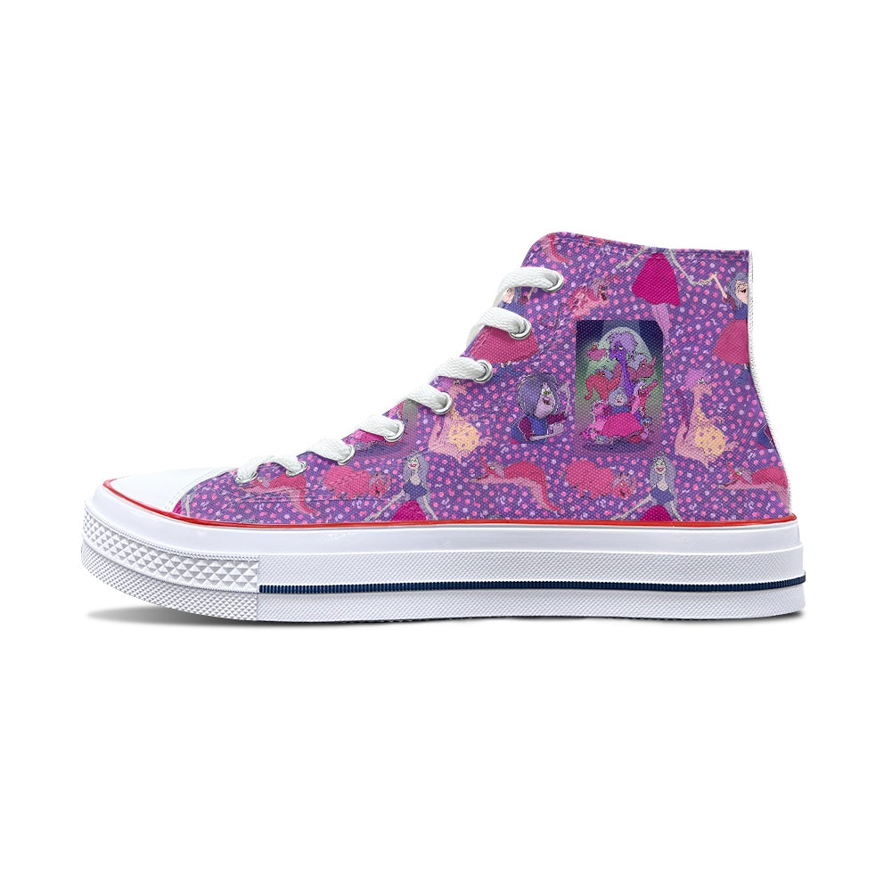 Mad Madam High Top Canvas Shoes