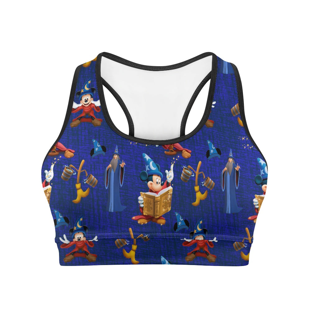 Mouse Sorcerer Women's Sports Vest