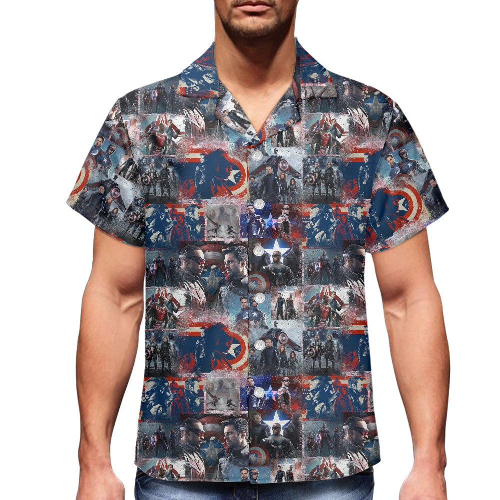 F and W Soldier Hawaiian shirt