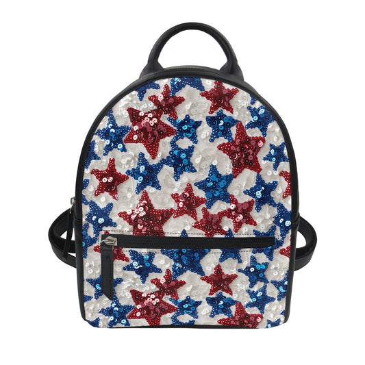 Sequin Stars Small Backpack