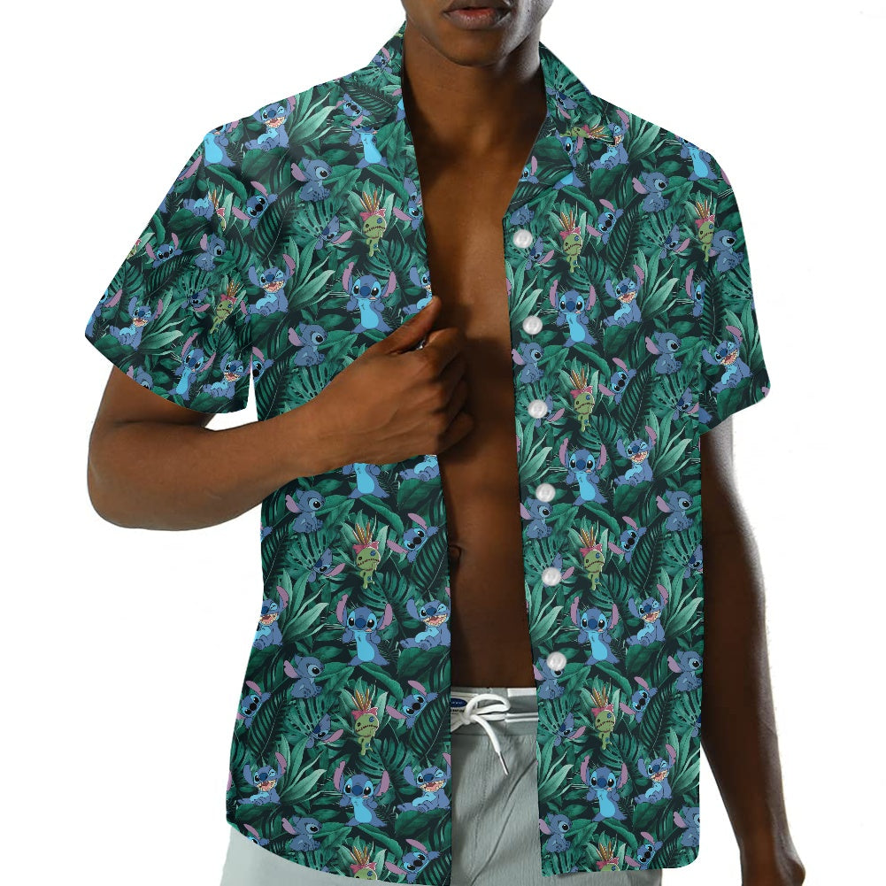 Tropical Alien Hawaiian shirt