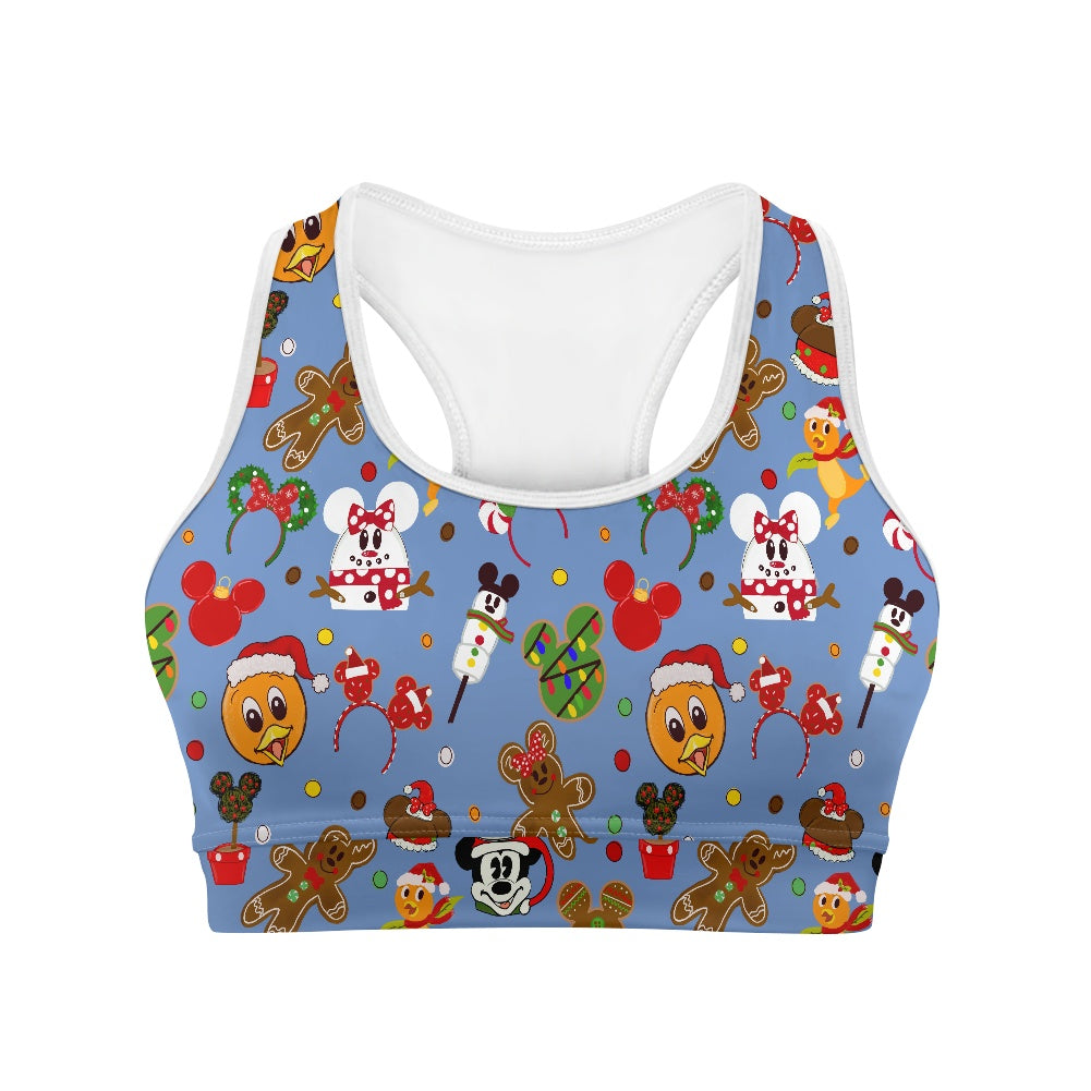 Christmas Sketch Women's Sports Vest