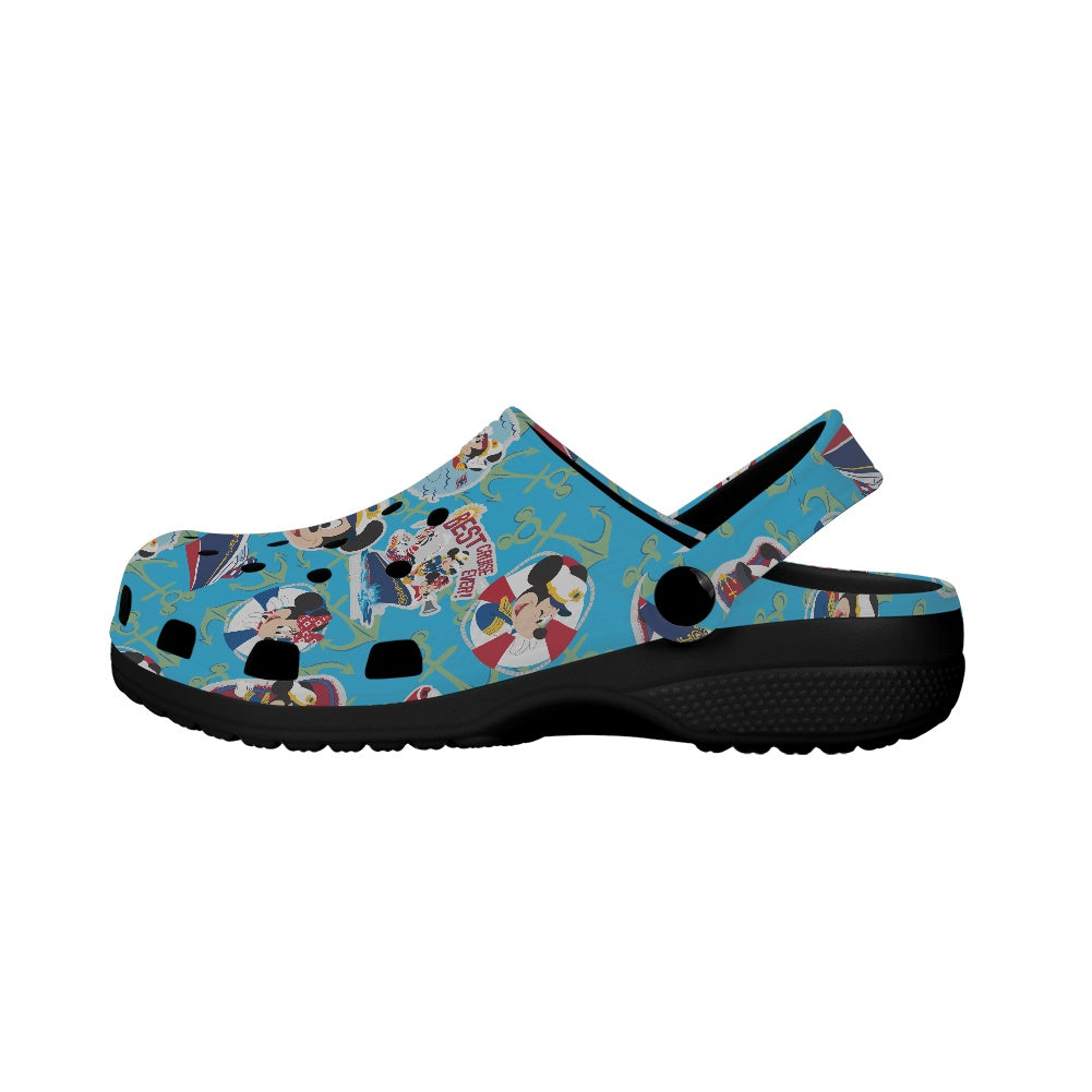 Cruise Mouse Crocs Black Sole