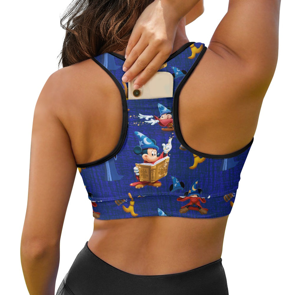 Mouse Sorcerer Women's Sports Vest