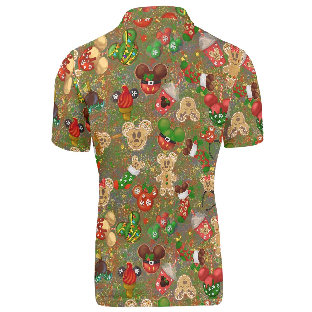 Christmas Cookies Polo T-shirt