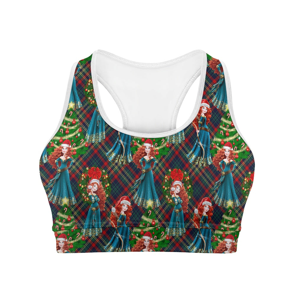 Scottish Christmas Women's Sports Vest