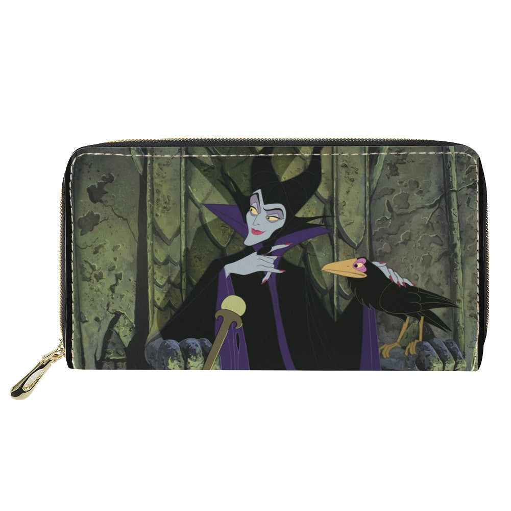 Evil Fairy PU wallet (nylon zipper)