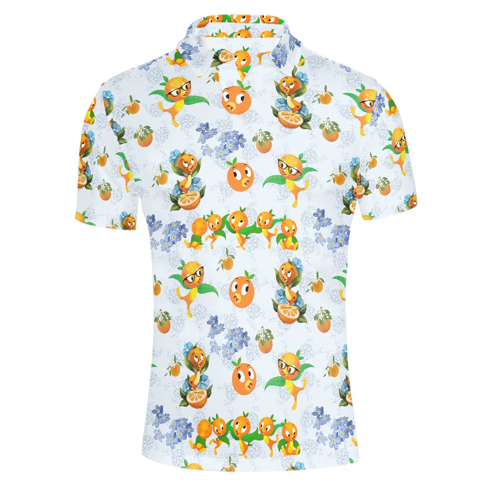 Classic Orange Bird Polo T-shirt