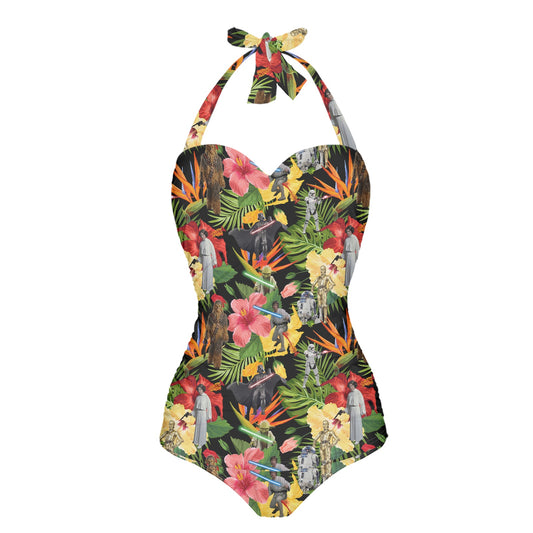 Tropical SW Strappy one piece