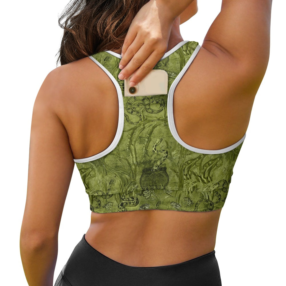 Green Swamp Women's Sports Vest
