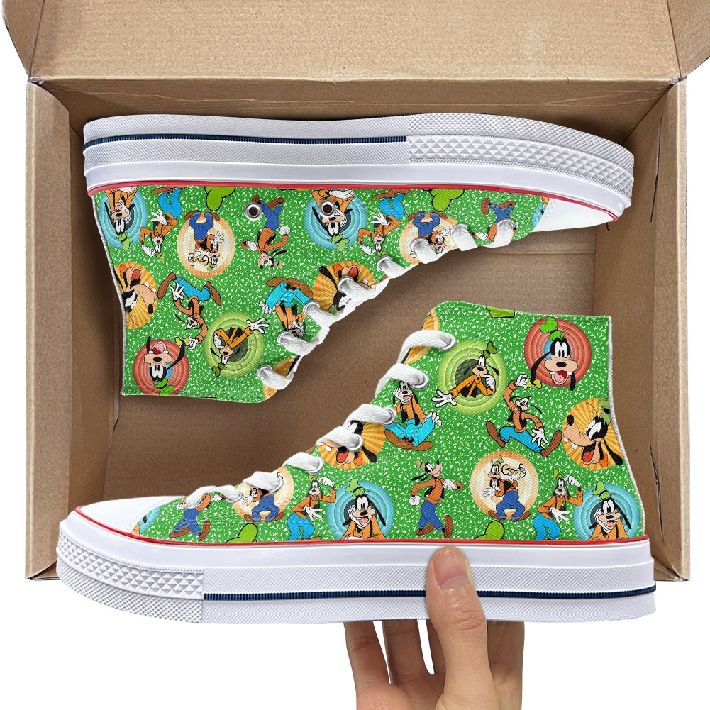 Gawrsh! High Top Canvas Shoes