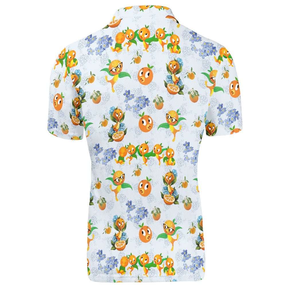 Classic Orange Bird Polo T-shirt