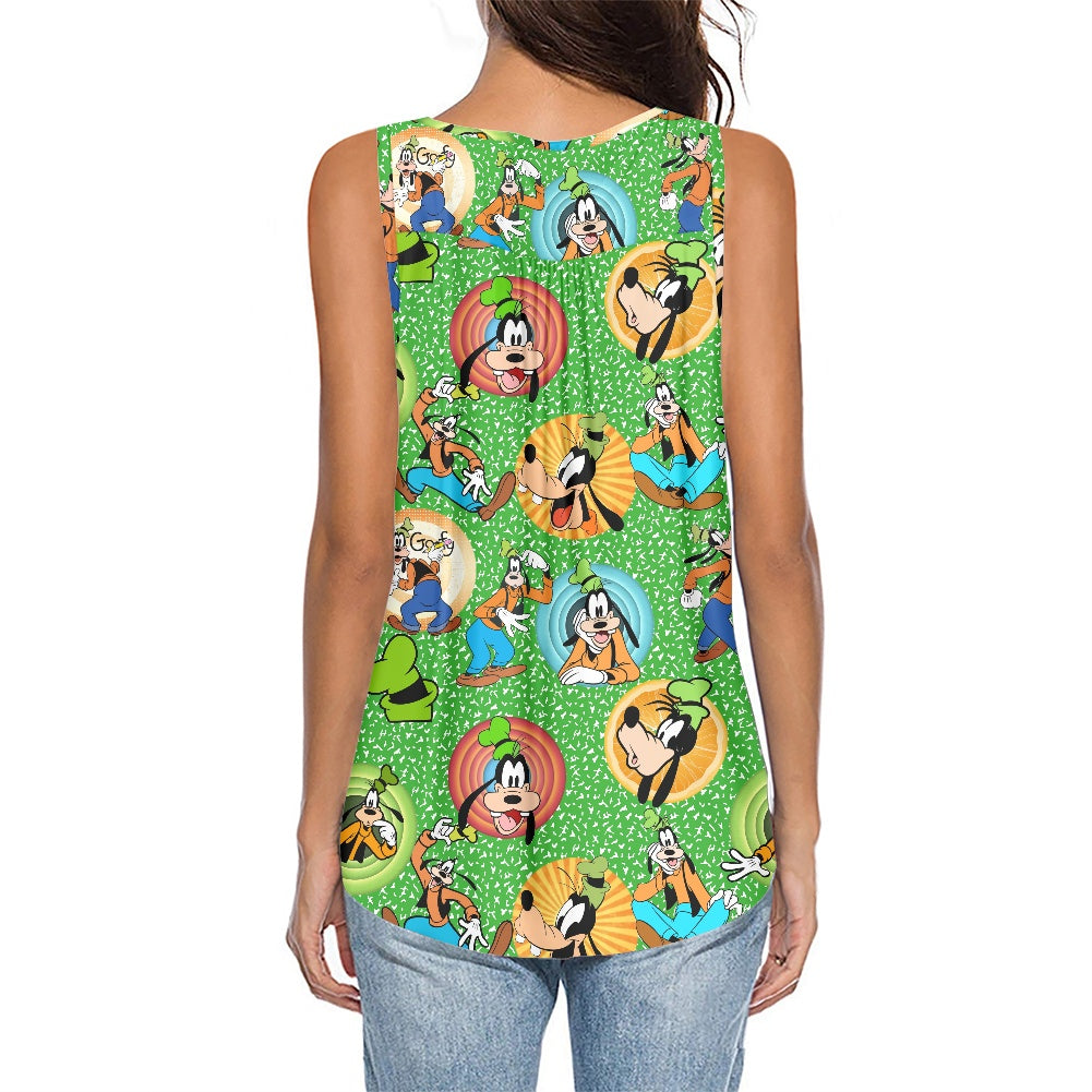 Gawrsh! Women's Sleeveless V-Neck Top