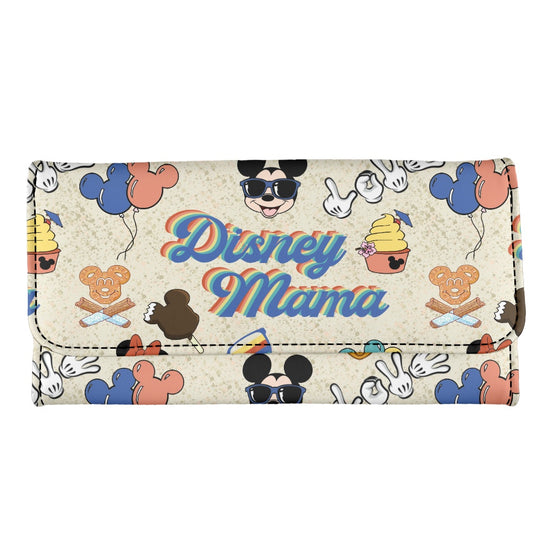 Mouse Mama Long Folding Wallet