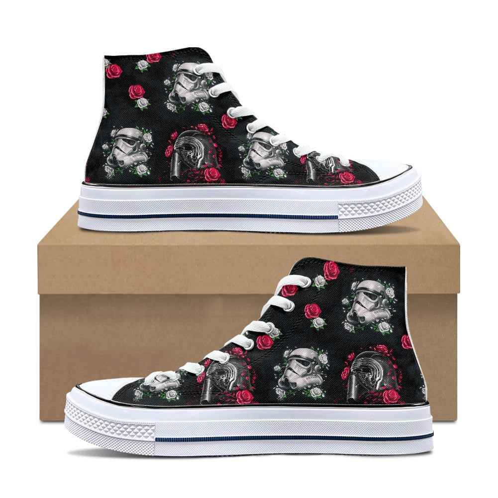 Kylo Trooper High Top Canvas Shoes