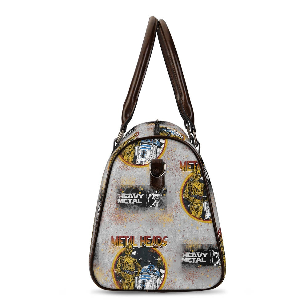 Metal Heads Travel Handbag