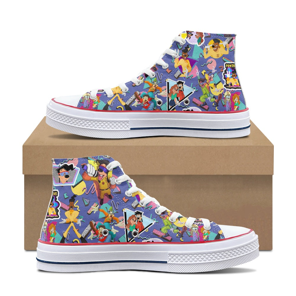 Powerline High Top Canvas Shoes