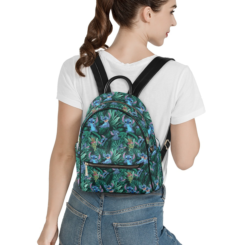 Tropical Alien Casual Backpack for women