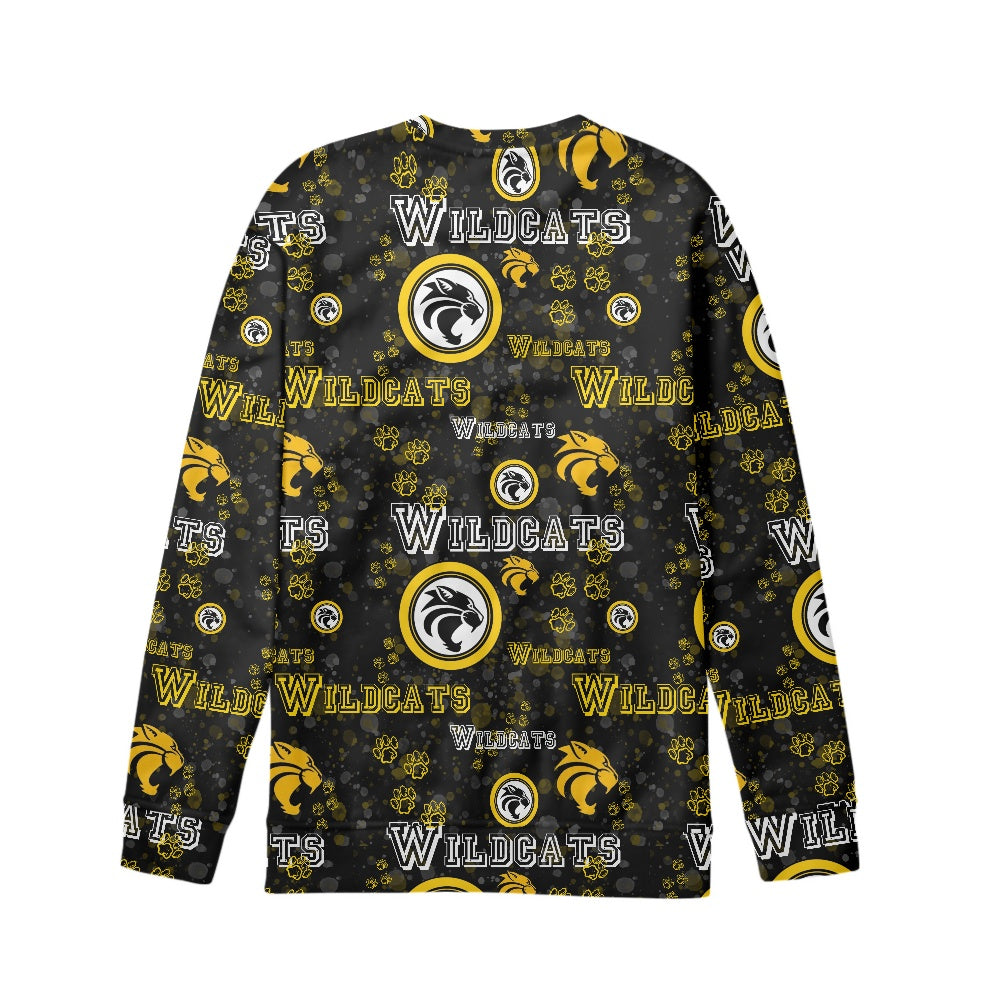 Wildcats All-Over Print Kid's Sweatshirt