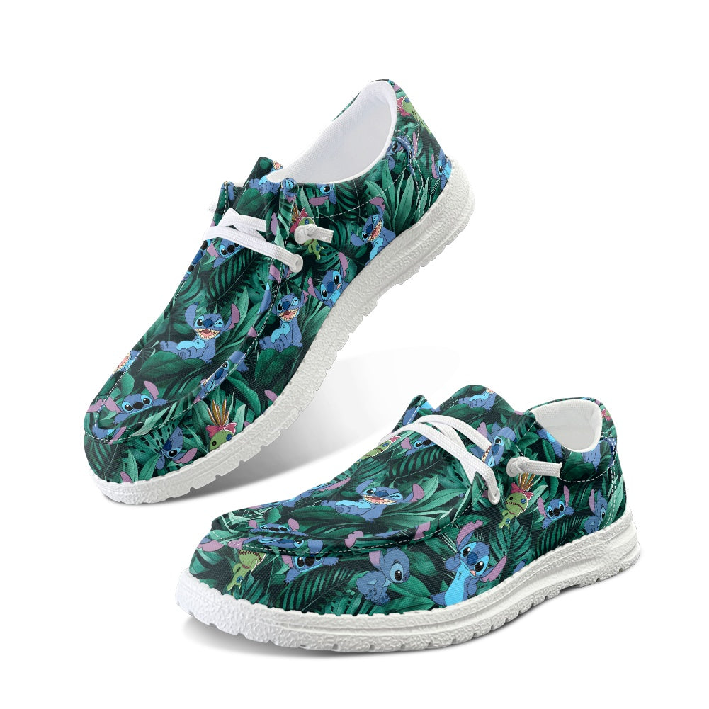 Tropical Alien dude shoes