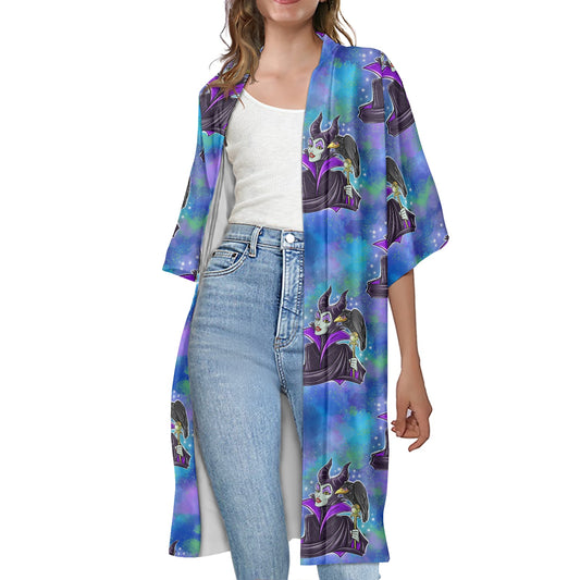 Evil Fairy Women's Half Sleeve Kimono Cardigan