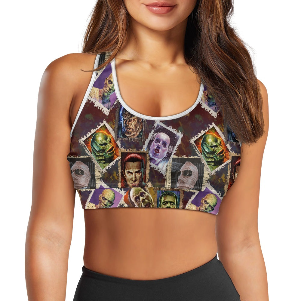 Movie Monsters Women's Sports Vest