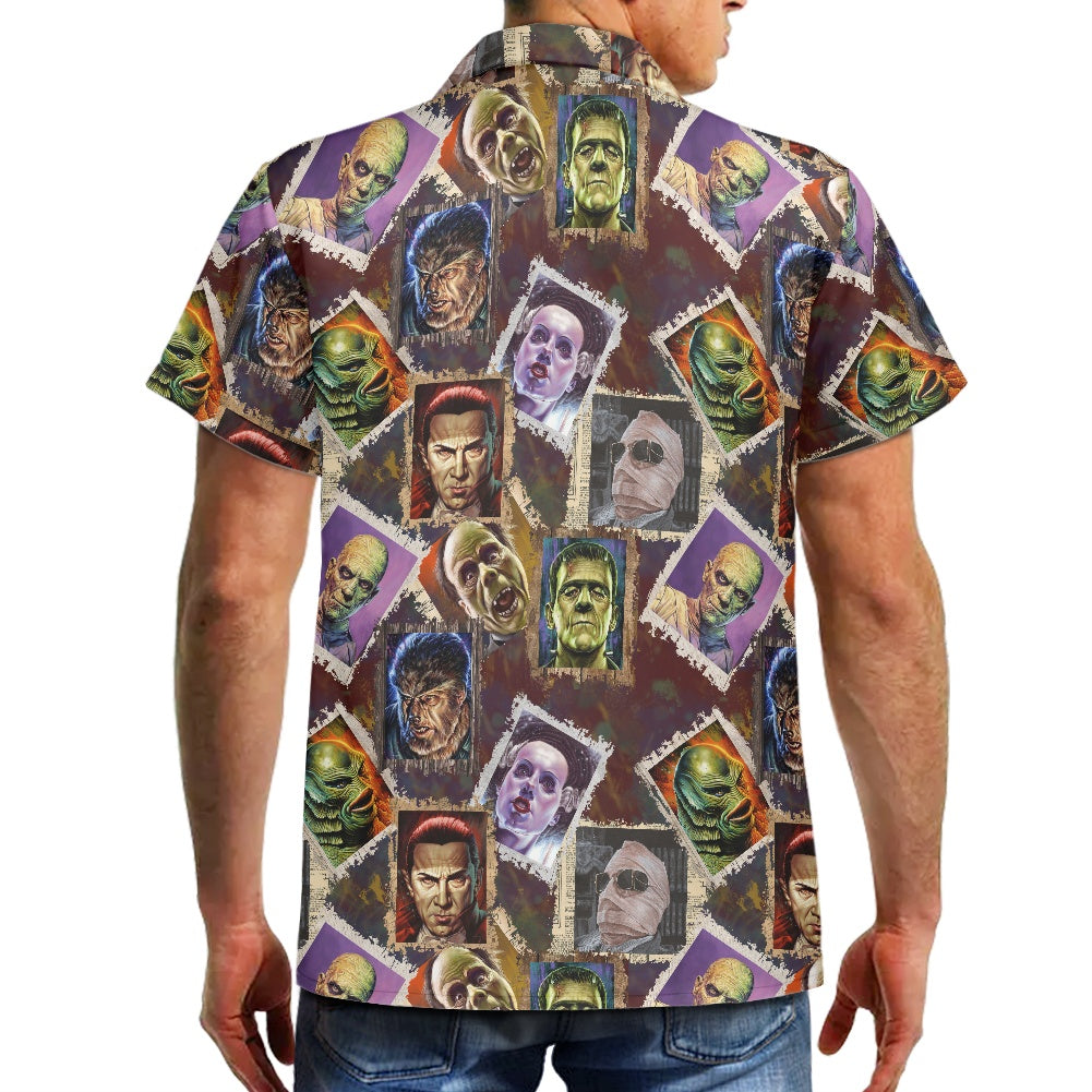 Movie Monsters Hawaiian shirt