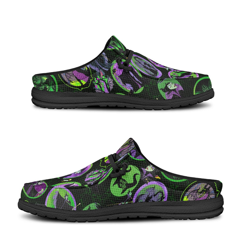 Evil Fairy Flames MESH DUDE SHOES