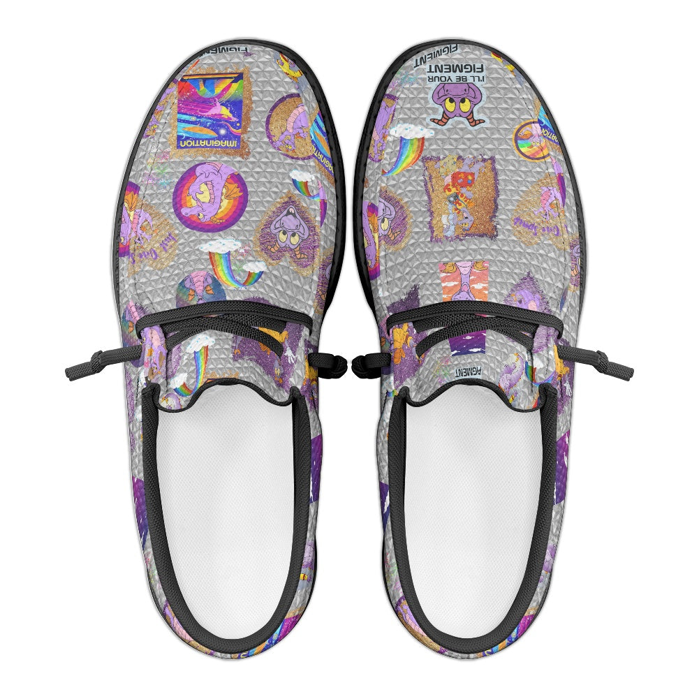 Purple Dragon MESH DUDE SHOES