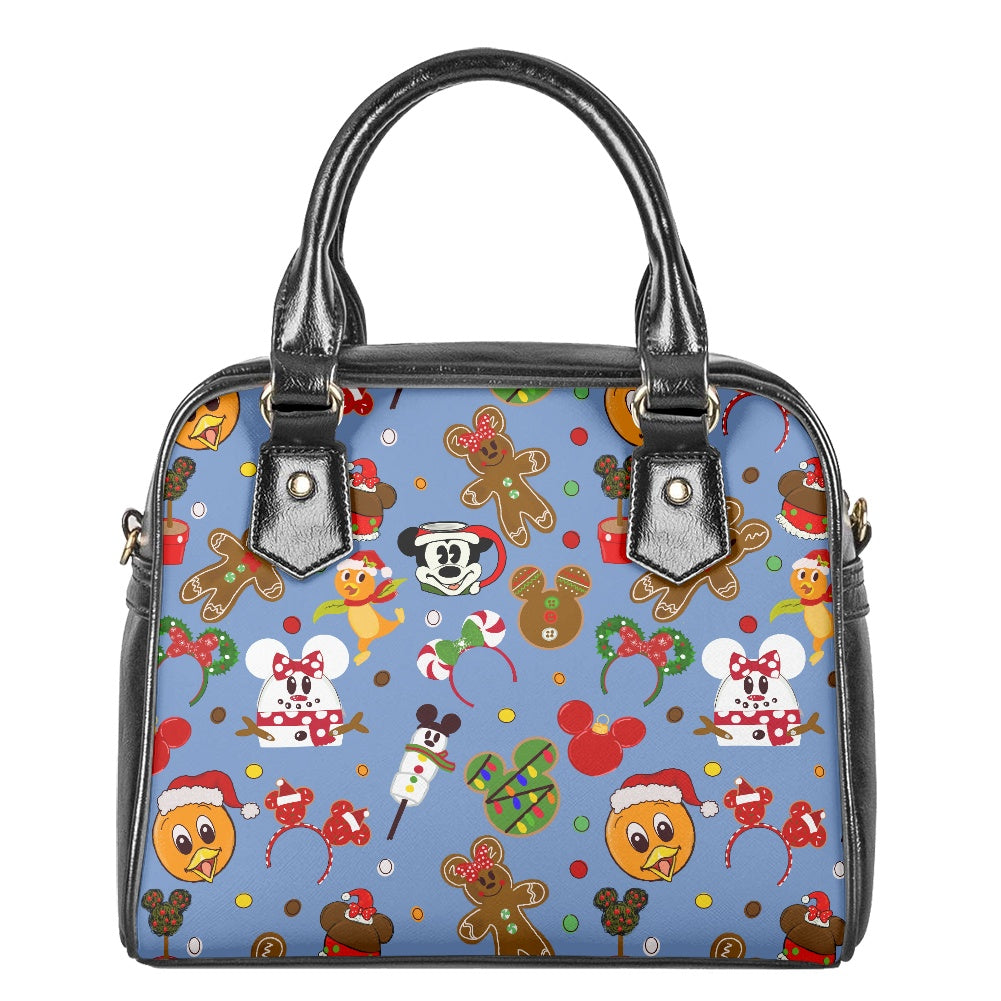 Christmas Sketch Bowler Bag