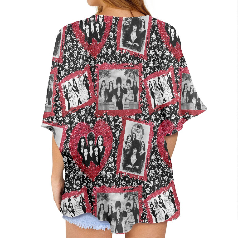 Scream Queens Women's cardigan chiffon shirt