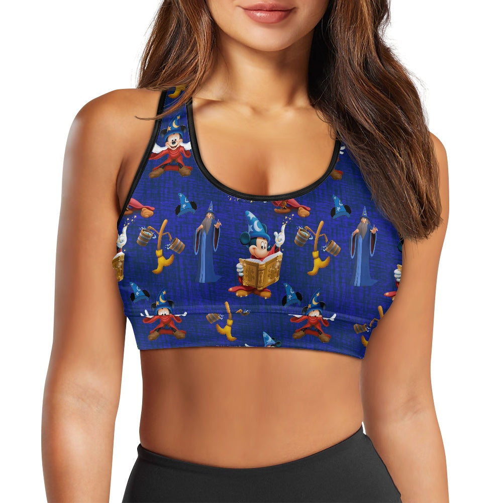 Mouse Sorcerer Women's Sports Vest