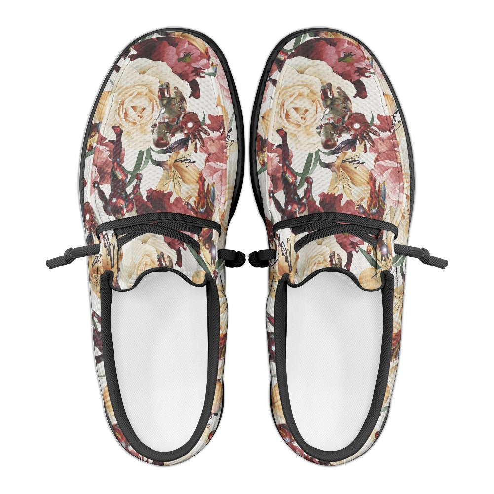 Floral Iron MESH DUDE SHOES