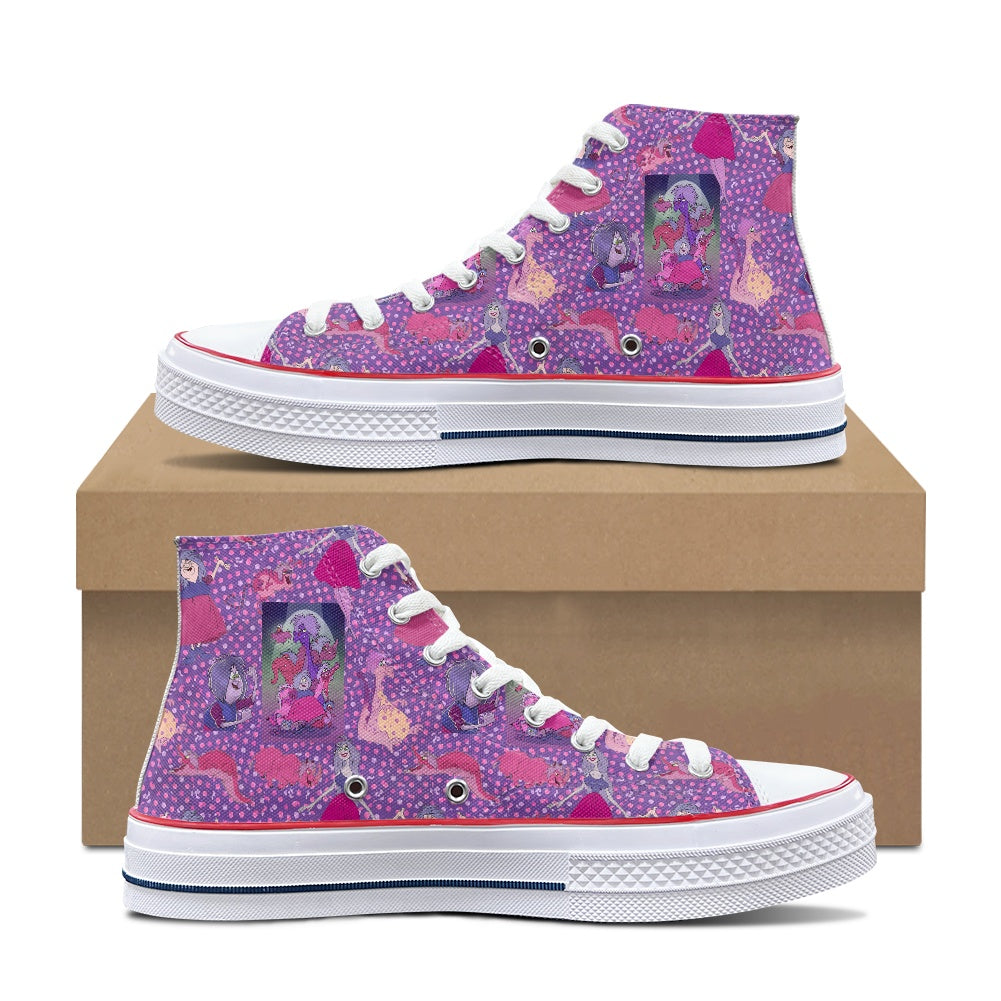 Mad Madam High Top Canvas Shoes