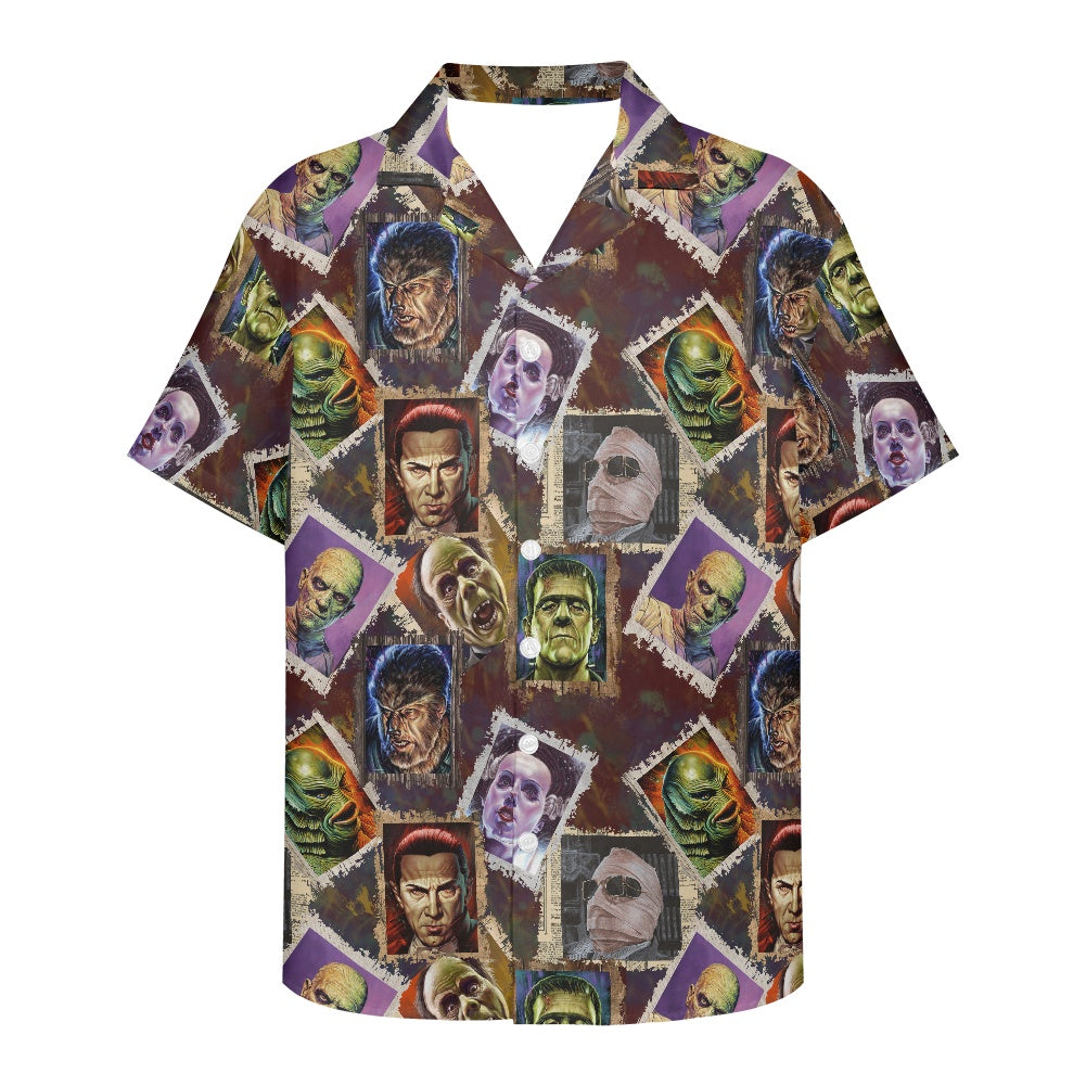 Movie Monsters Hawaiian shirt