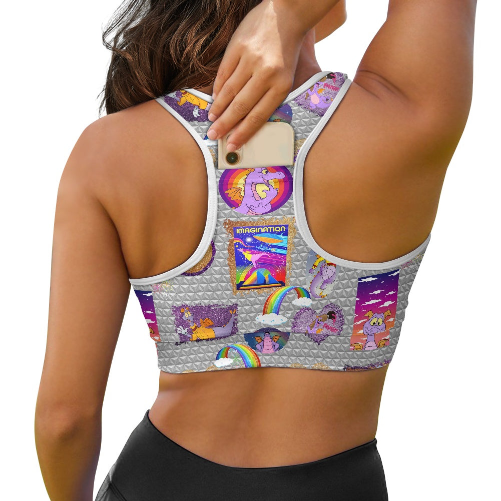 Purple Dragon Women's Sports Vest