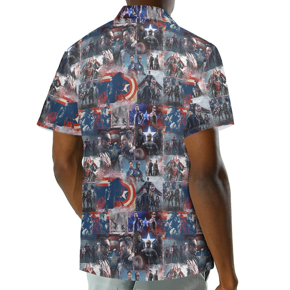 F and W Soldier Hawaiian shirt