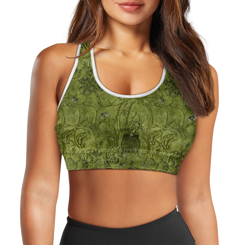 Green Swamp Women's Sports Vest