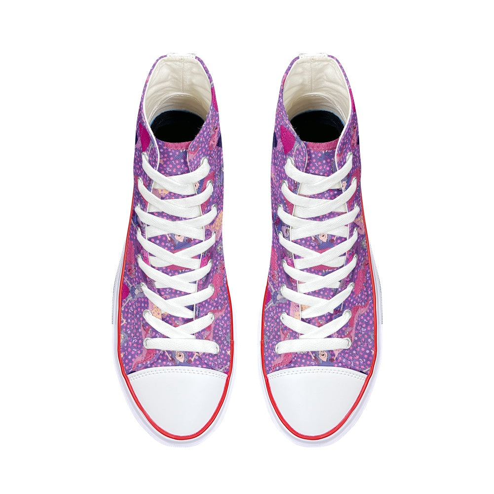 Mad Madam High Top Canvas Shoes