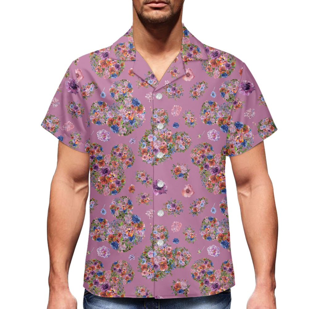 Floral Mouse Hawaiian shirt